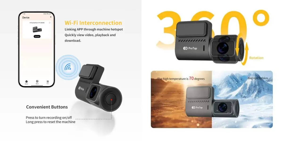 Protap M1 Car Camera.webp
